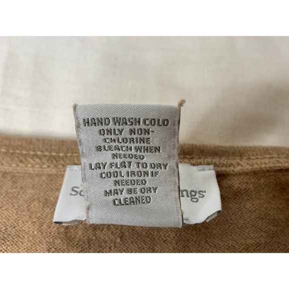 Soft Surroundings Corset-style Front Side Closure Top Size L  Angora and Cotton* - Picture 7 of 7